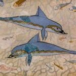 Dolphins' fresco
